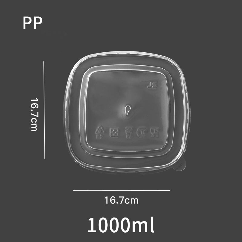 1000ml square paper container