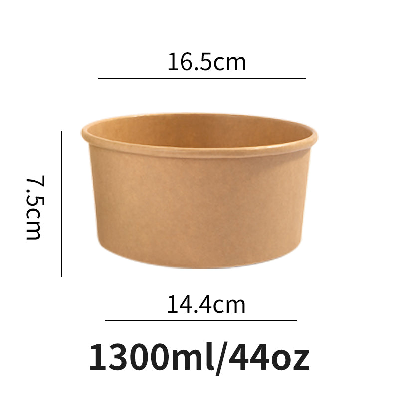 1300ml  paper containers & PP lids