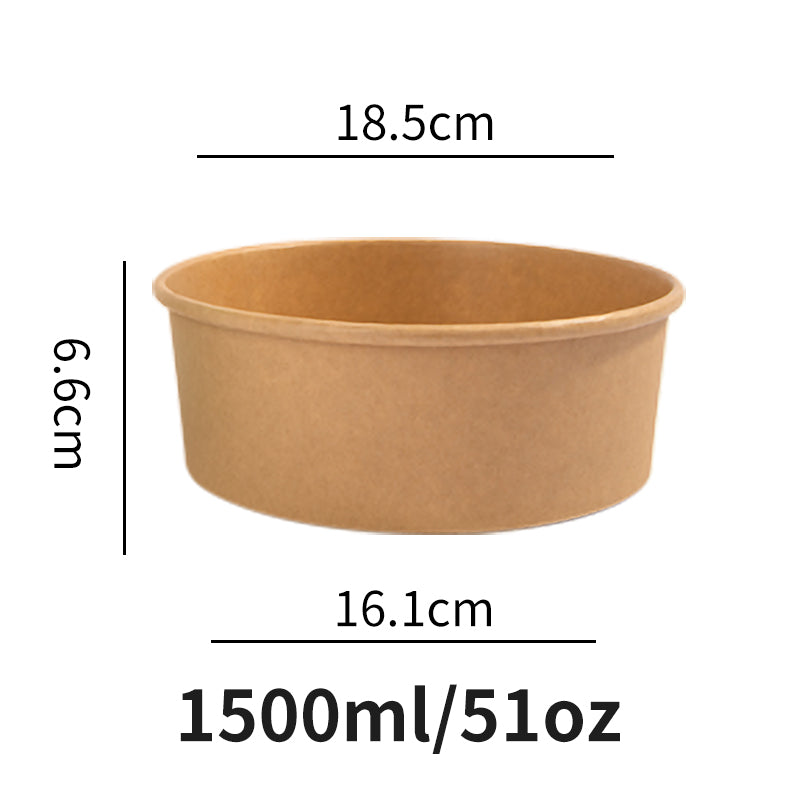 12oz wide paper  salad bowl