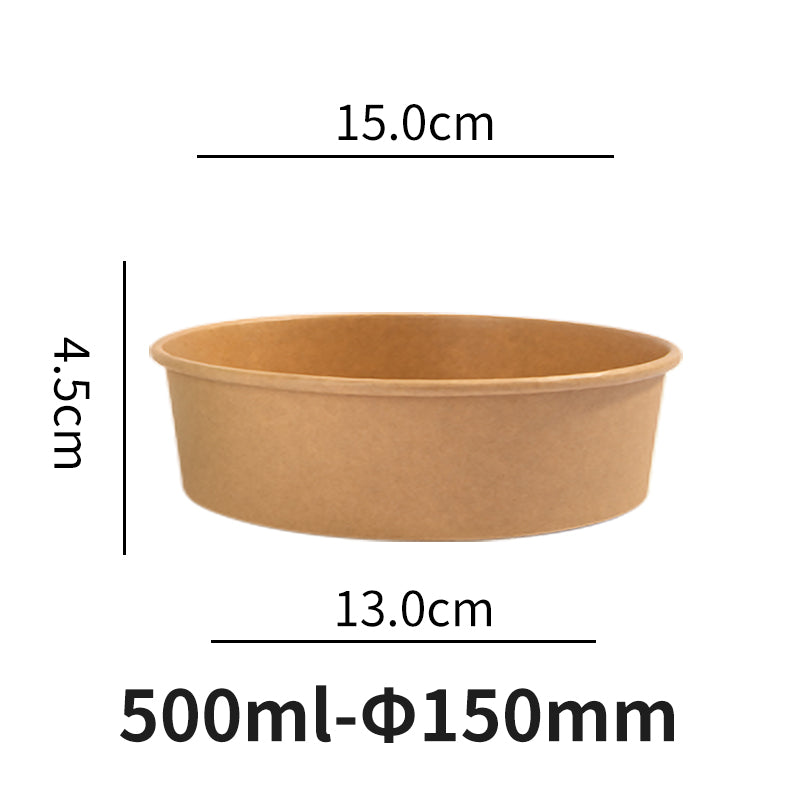 12oz wide paper  salad bowl